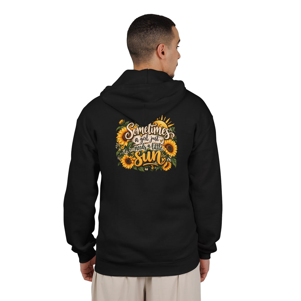 Sunshine Motivation Tee - Full-Zip Hooded Sweatshirt