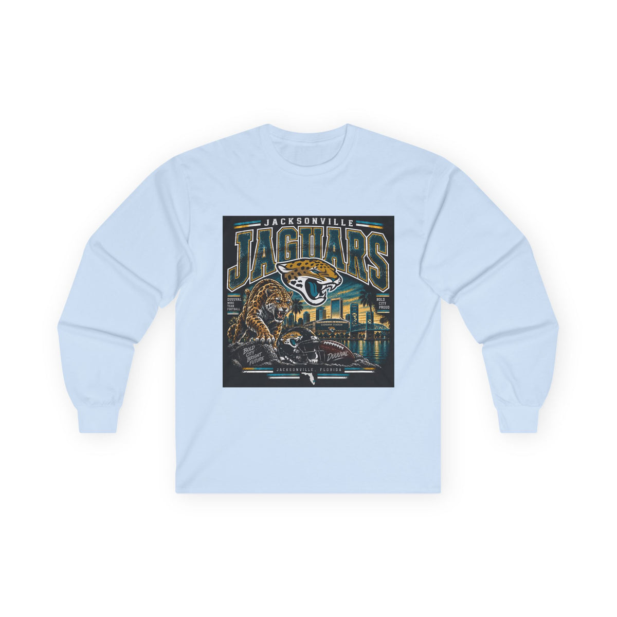 Jacksonville Jaguars Pride - Unisex Ultra Cotton Long Sleeve Tee