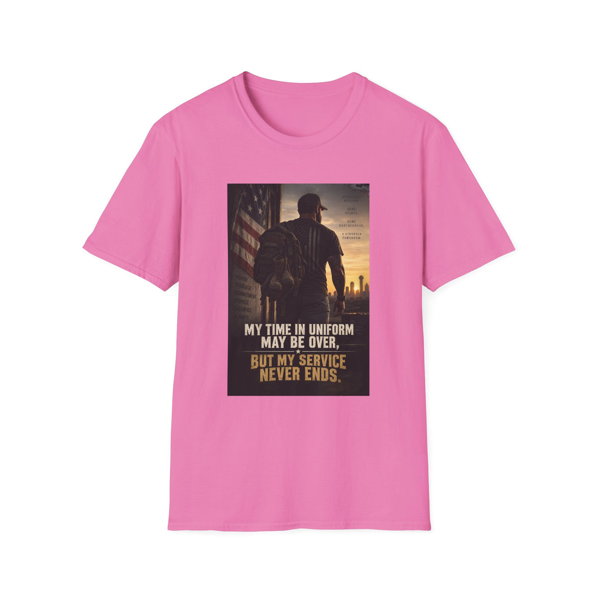 Service Never Ends - Classic Tee