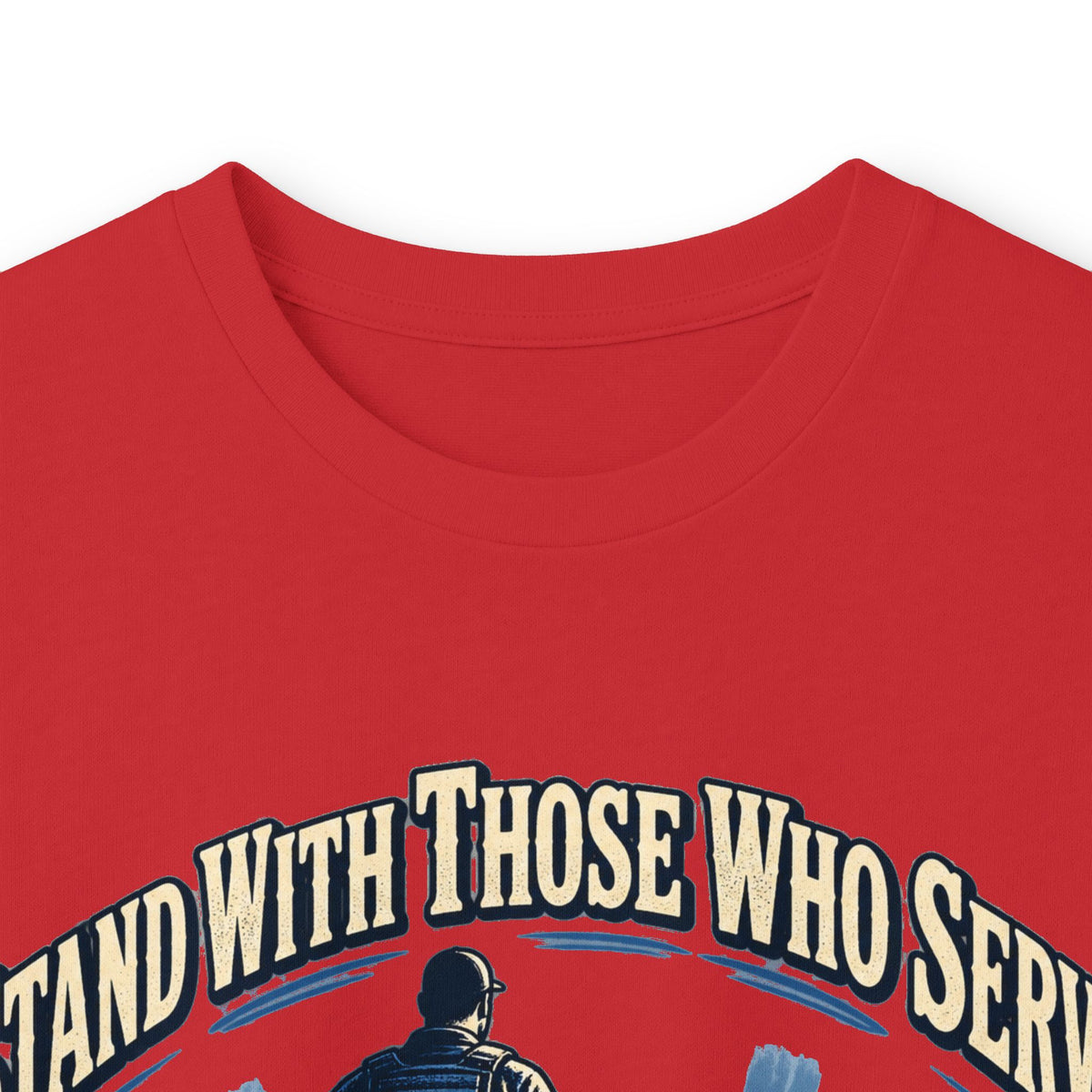 Stand With Those Who Serve Police K9 - Unisex Ultra Cotton Long Sleeve Tee
