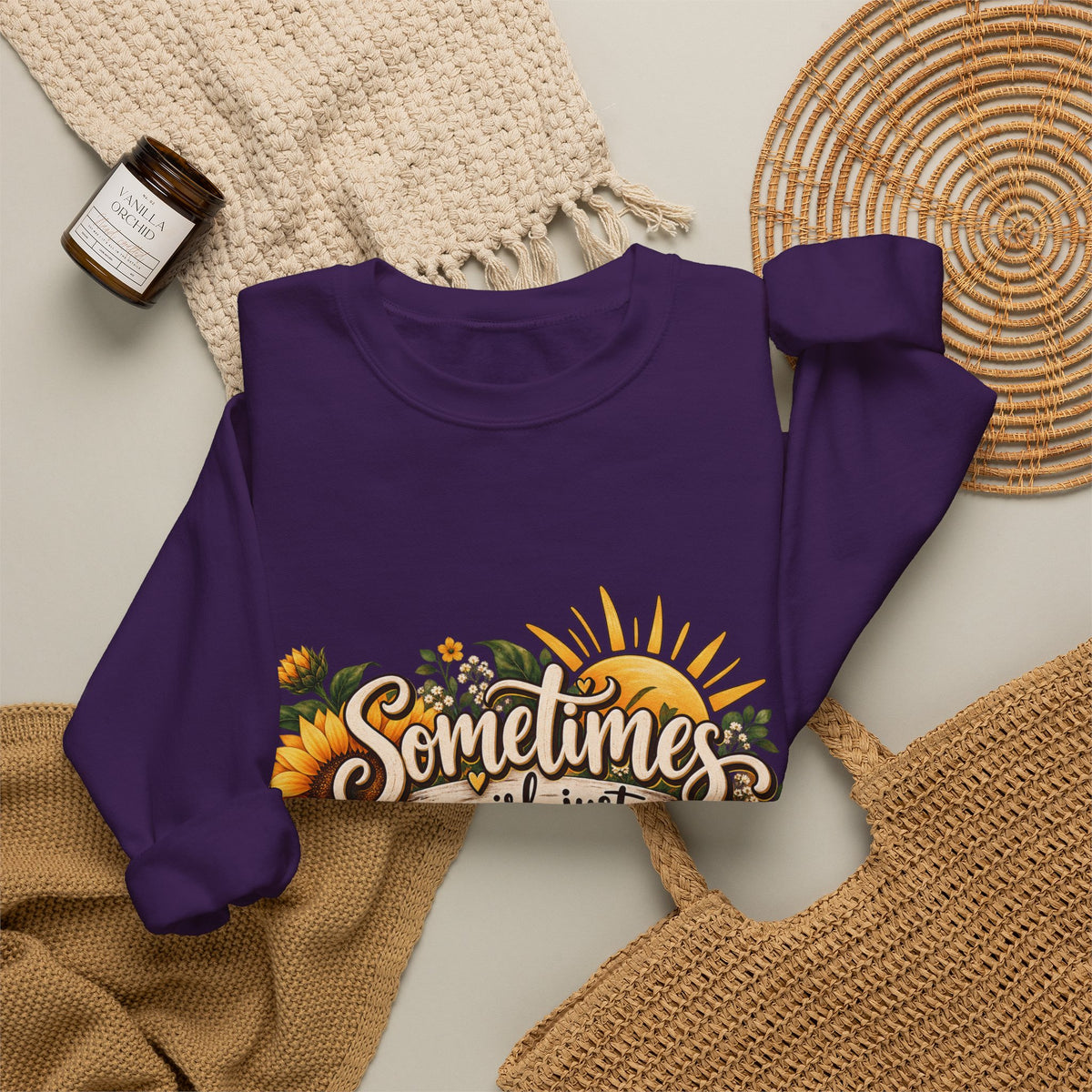 Sunshine Motivation Tee - Crewneck Sweatshirt