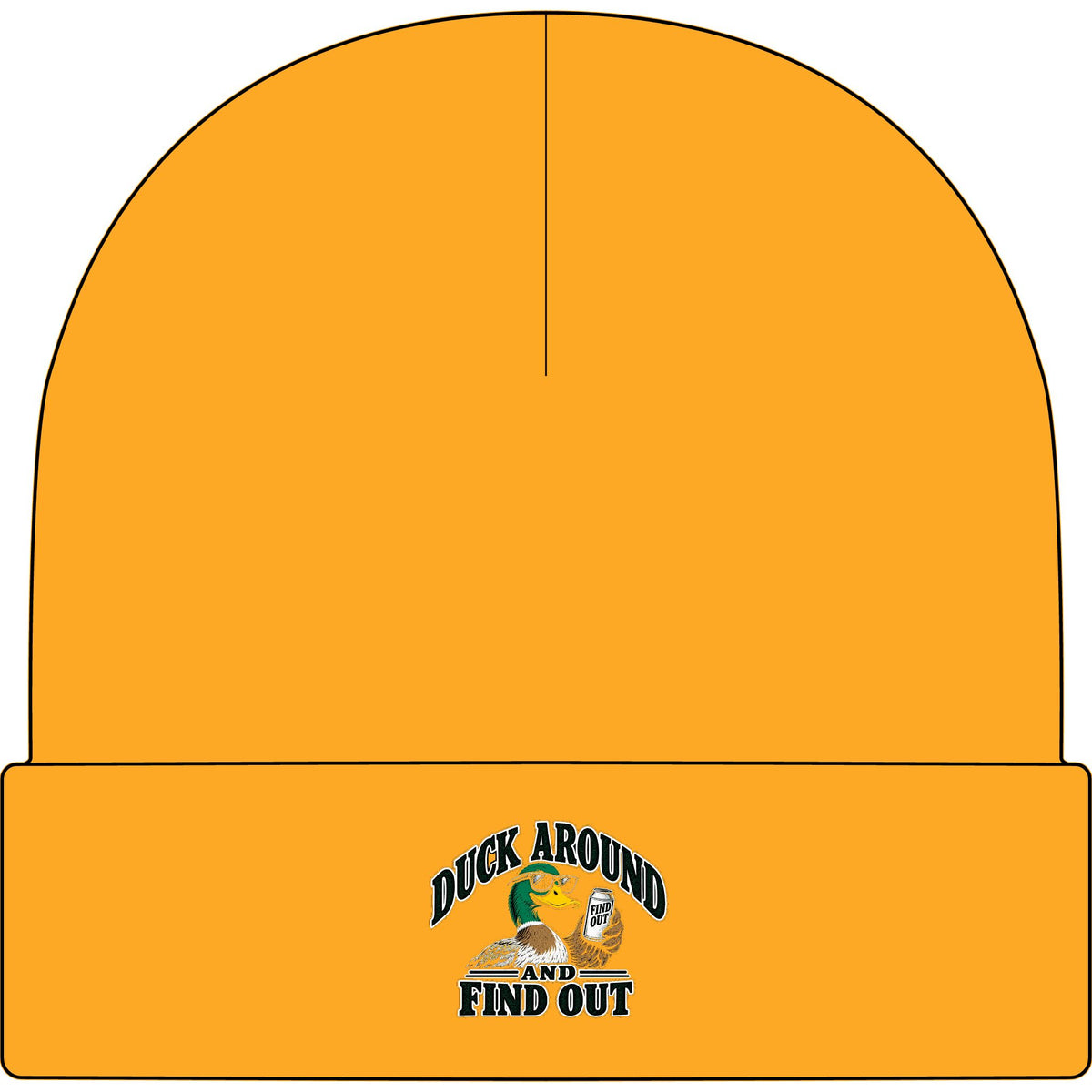 Duck Around Find Out - AS Colour 1107 Cuff Beanie