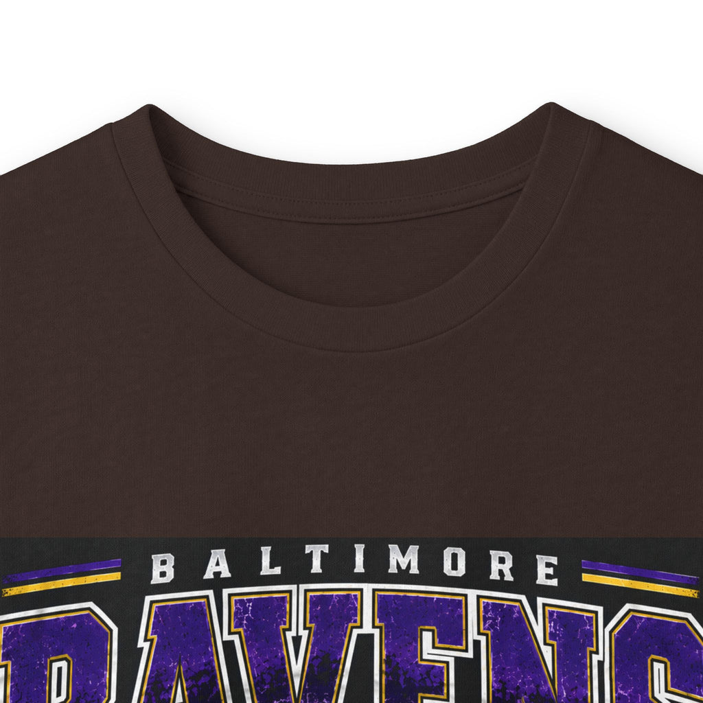 Baltimore Ravens Skyline Tee - Unisex Ultra Cotton Long Sleeve Tee