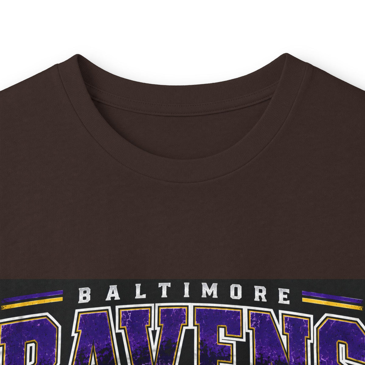 Baltimore Ravens Skyline Tee - Unisex Ultra Cotton Long Sleeve Tee
