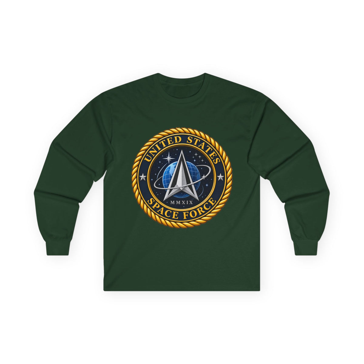 U.S. Space Force Emblem - Unisex Ultra Cotton Long Sleeve Tee