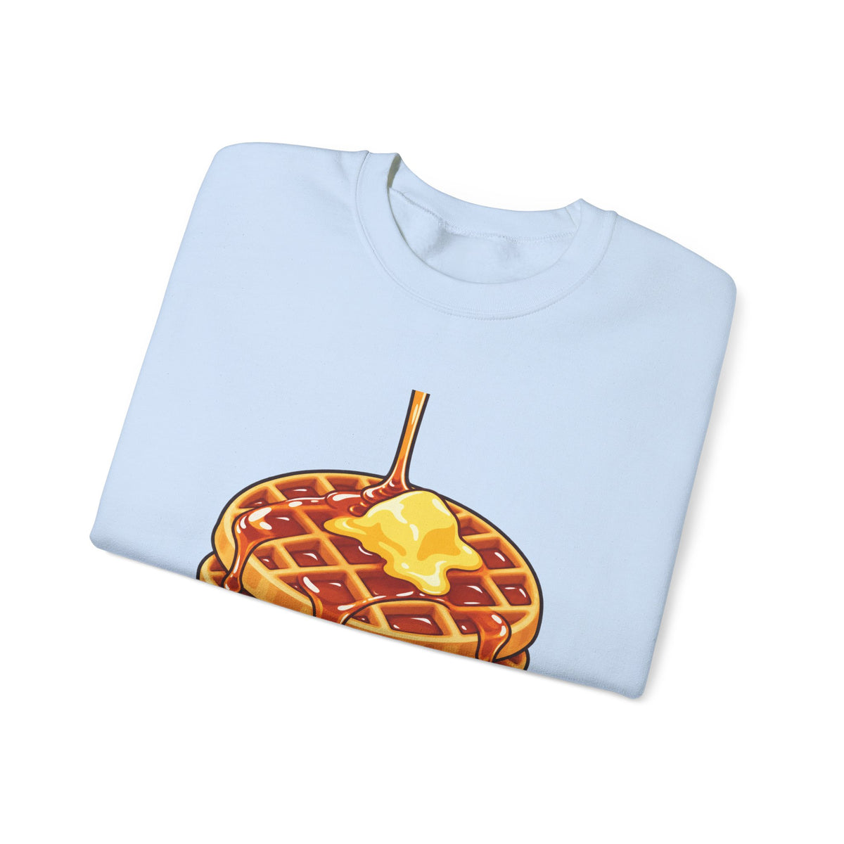 Cartoon Waffles - Crewneck Sweatshirt