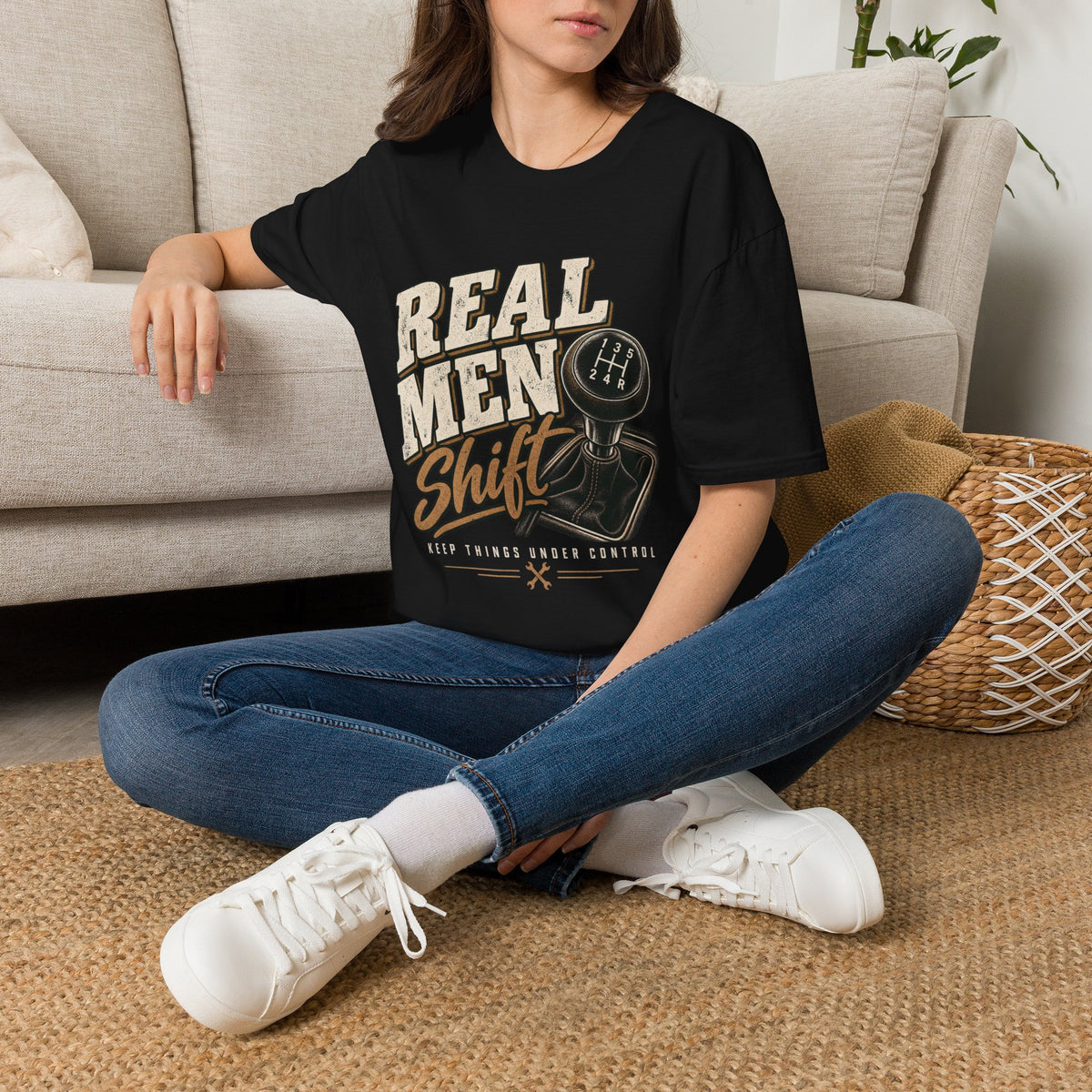 Real Men Shift - Classic Tee