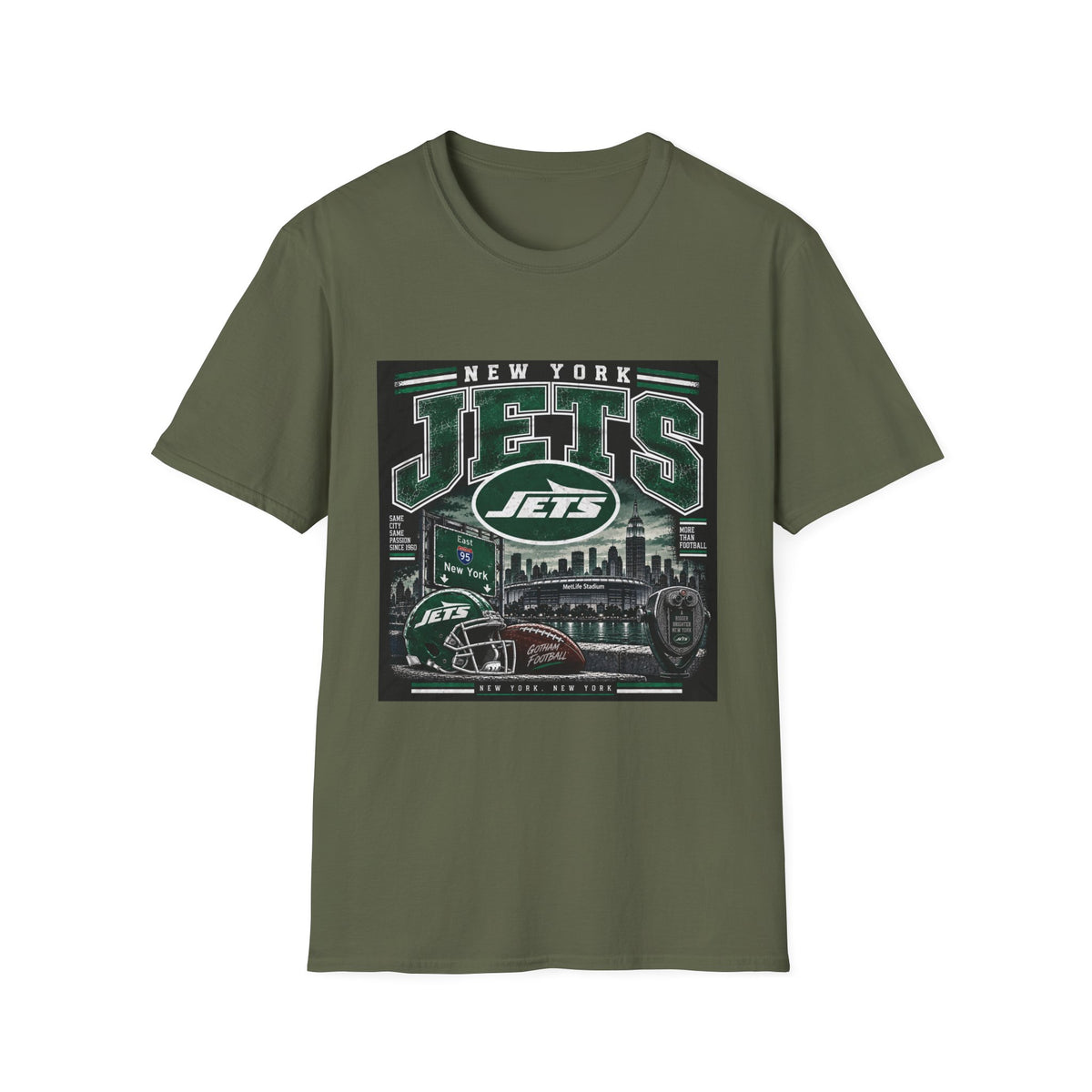New York Jets Skyline - Classic Tee