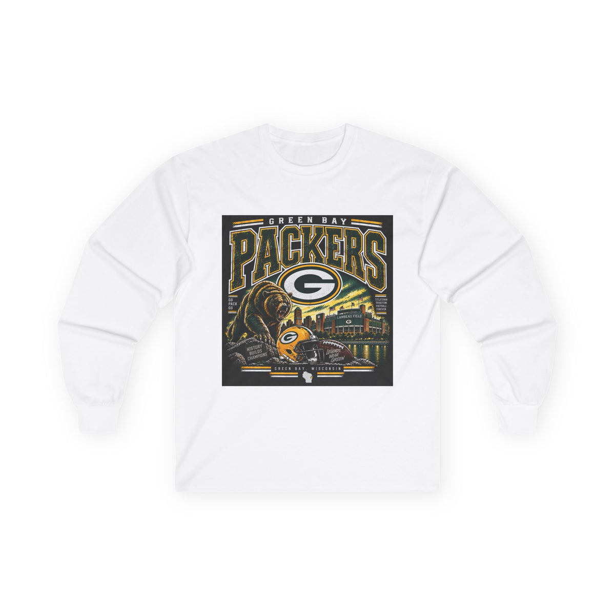 Green Bay Packers Pride - Unisex Ultra Cotton Long Sleeve Tee