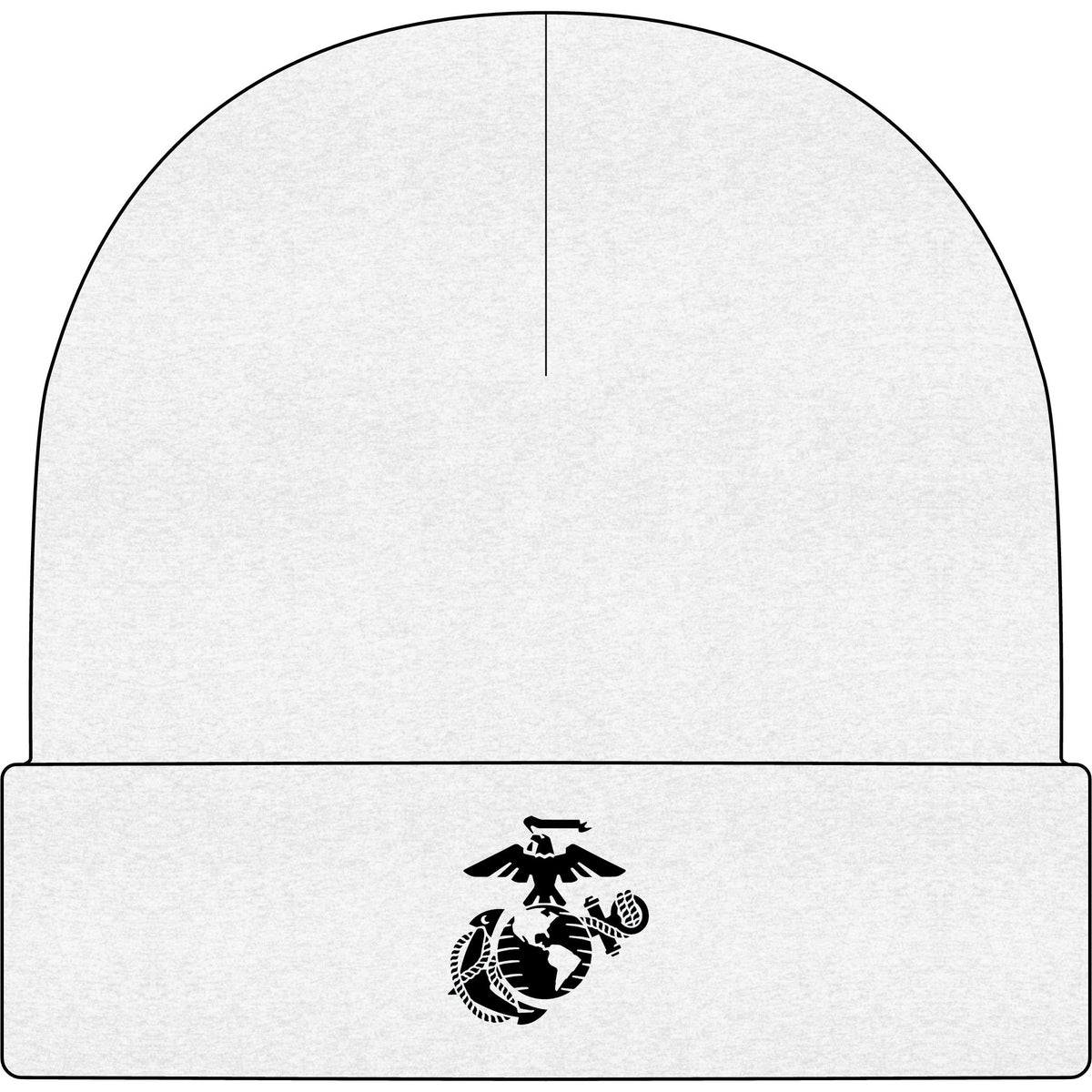 Eagle, Globe & Anchor Emblem - AS Colour 1107 Cuff Beanie