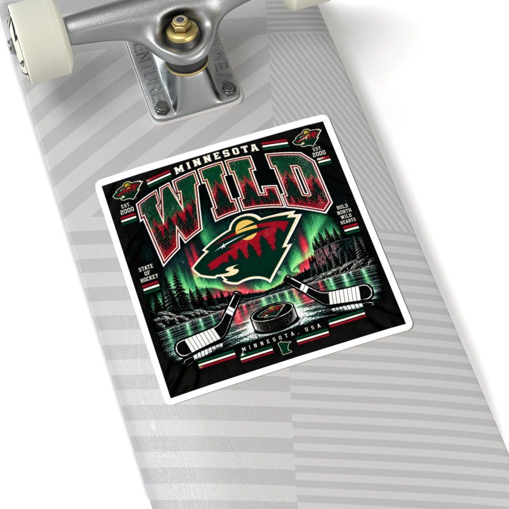 Minnesota Wild - Kiss-Cut Sticker