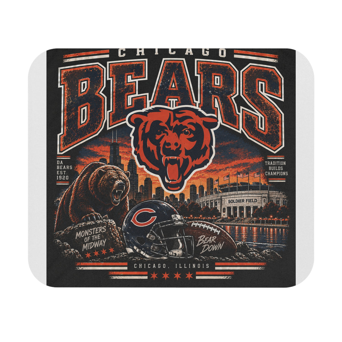 Chicago Bears Pride - Mouse Pad