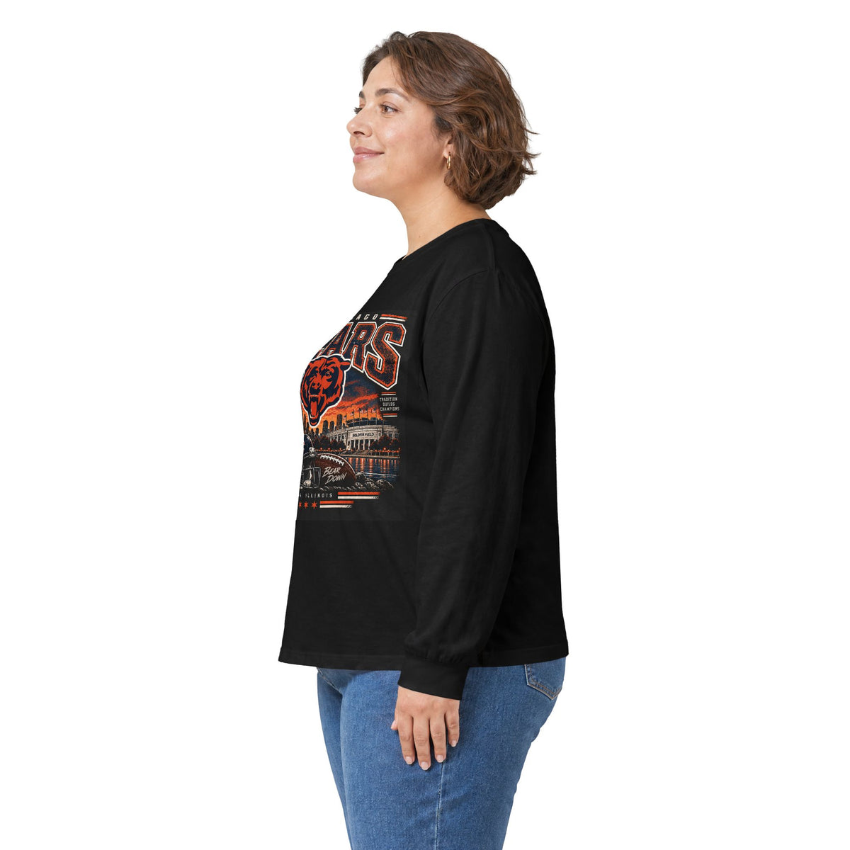 Chicago Bears Pride - Unisex Ultra Cotton Long Sleeve Tee