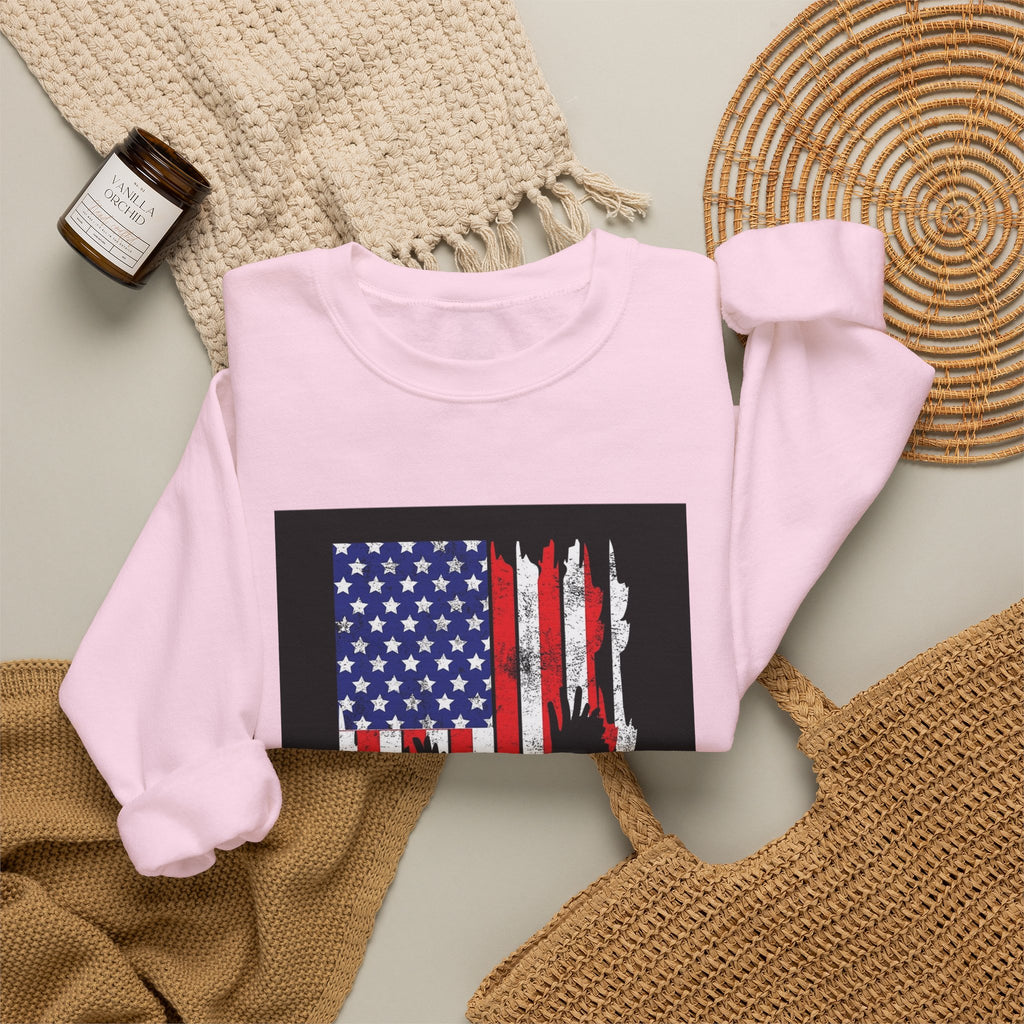 Old Glory Eagle - Crewneck Sweatshirt