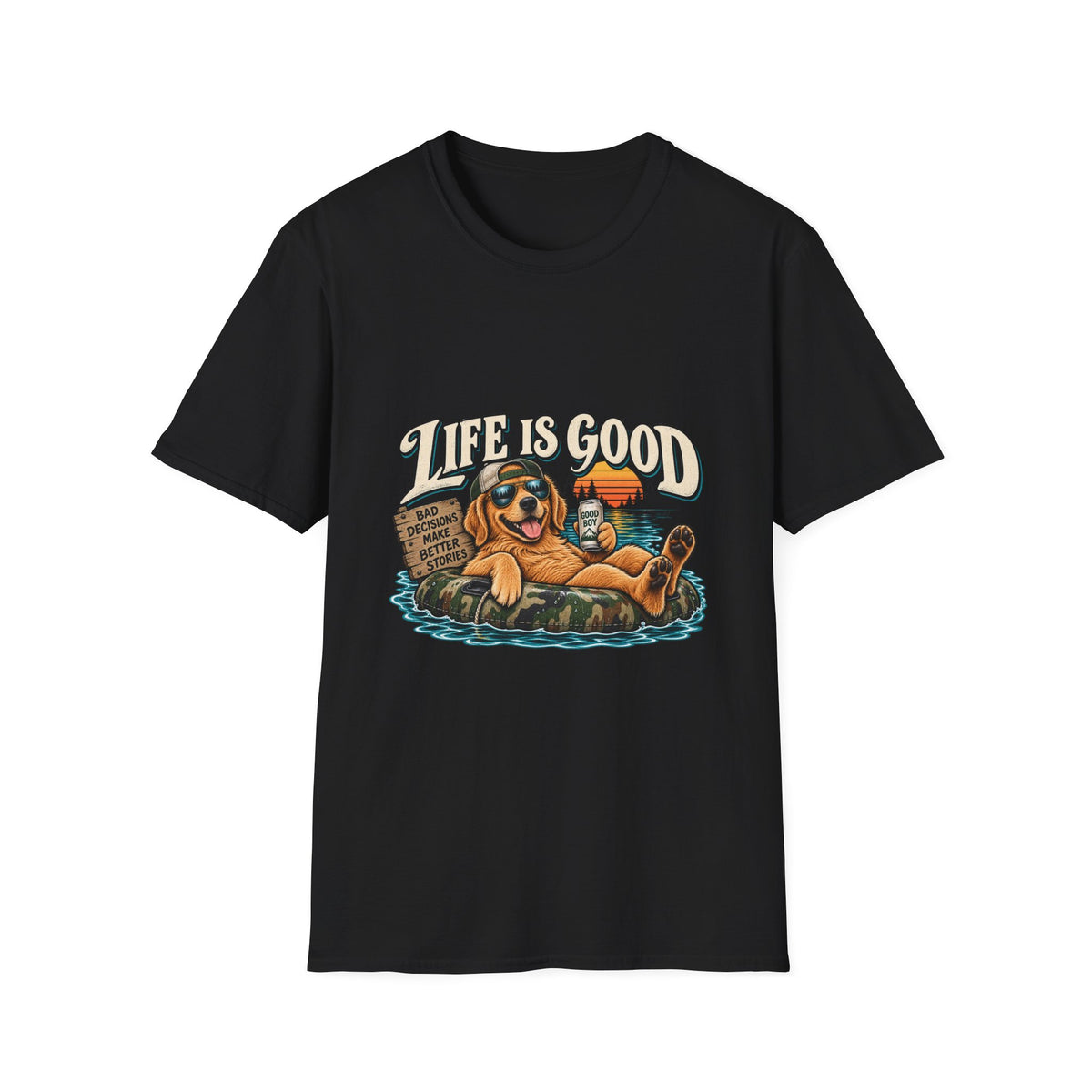 Life is Good Floatin' - Classic Tee