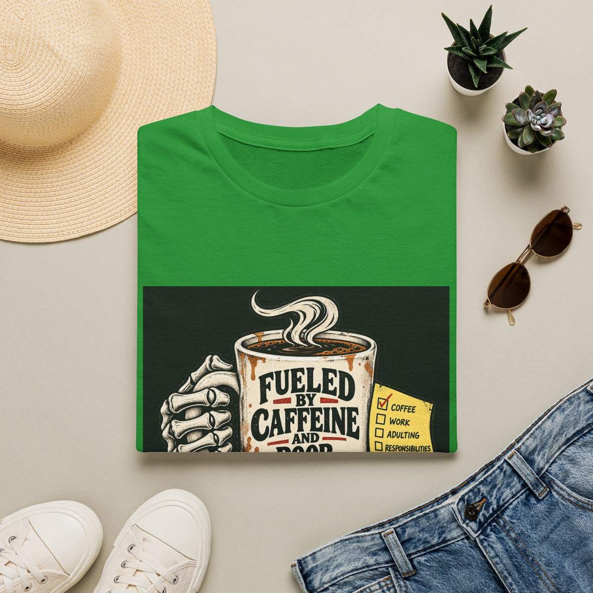 Fueled by Caffeine - Classic Tee