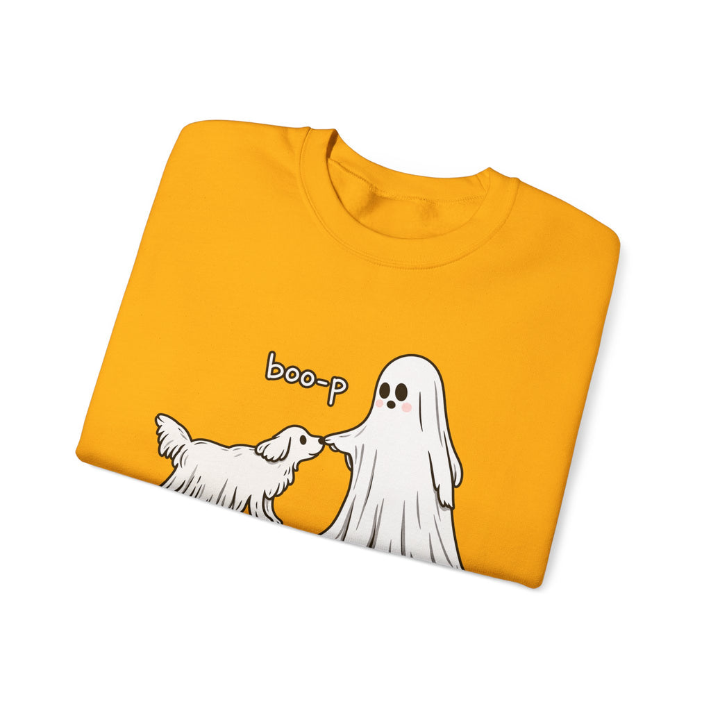 Boo-p Ghost and Dog - Crewneck Sweatshirt