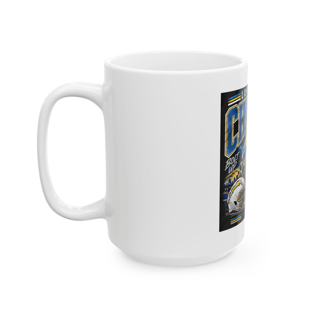 Los Angeles Chargers Bolt Up - Ceramic Mug 11oz and 15oz