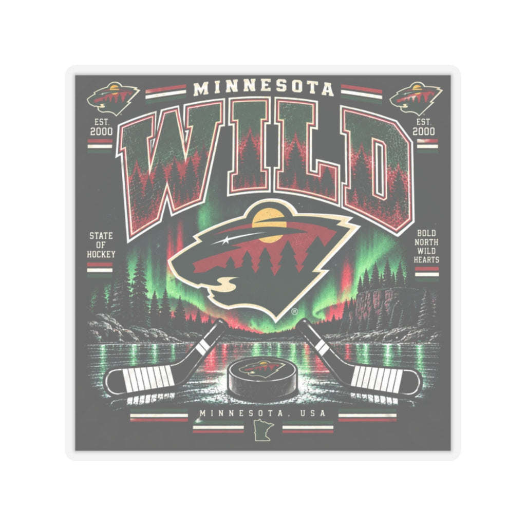 Minnesota Wild - Kiss-Cut Sticker