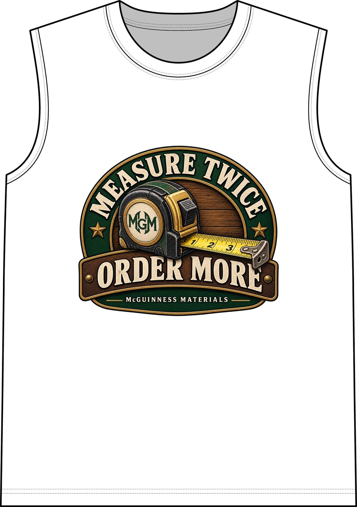 Measure Twice, Order More - Classic Tank