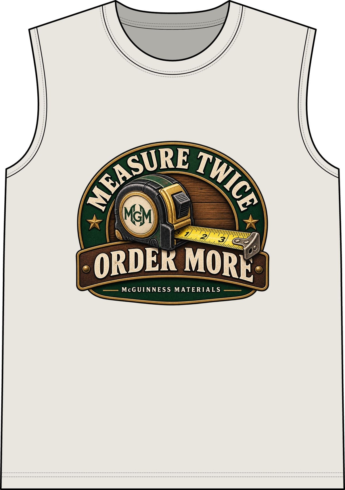 Measure Twice, Order More - Classic Tank