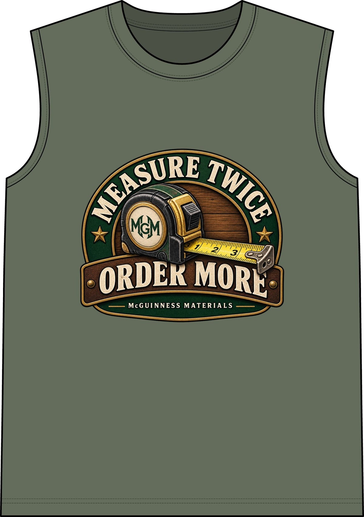 Measure Twice, Order More - Classic Tank
