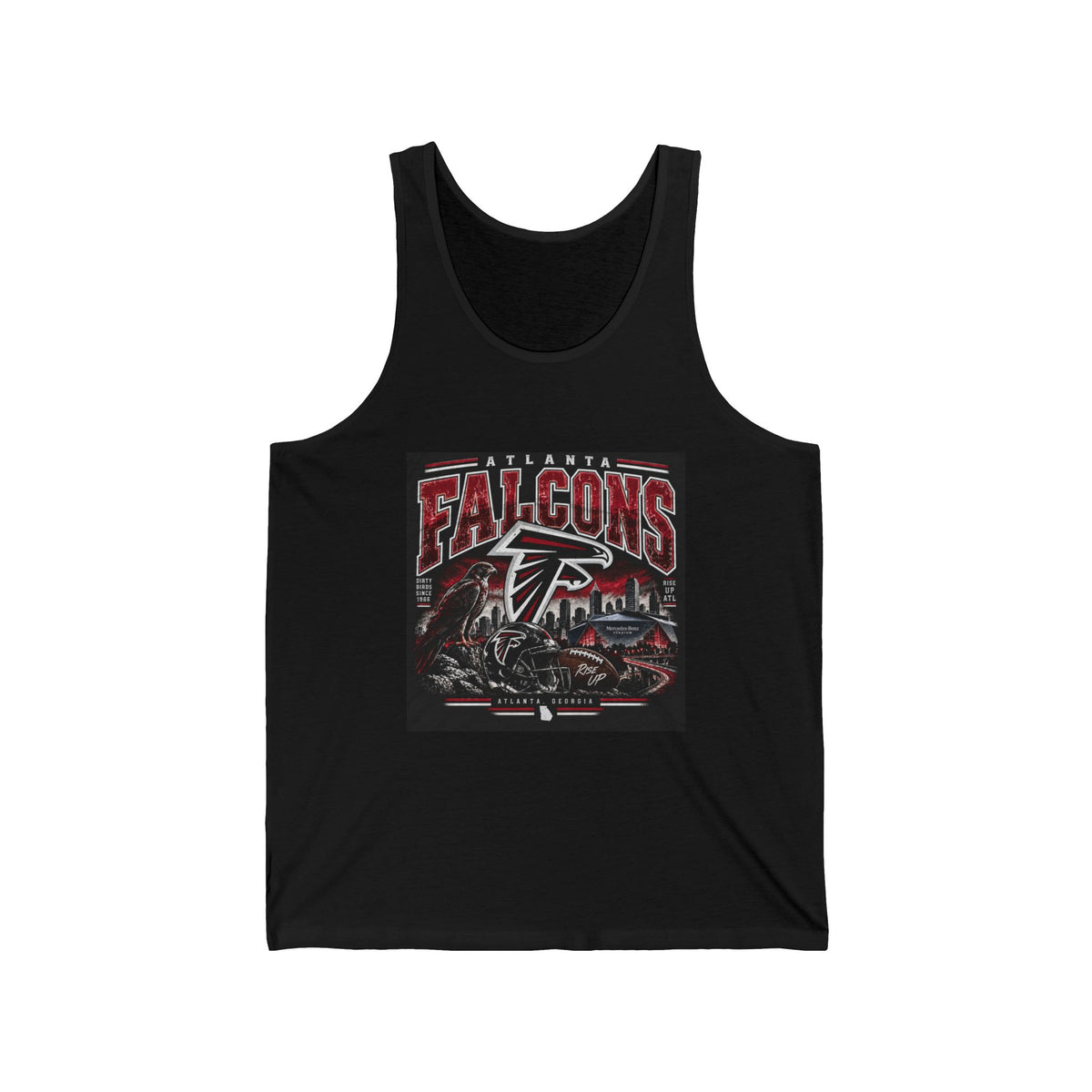 Atlanta Falcons Rise Up - Athletic Tank
