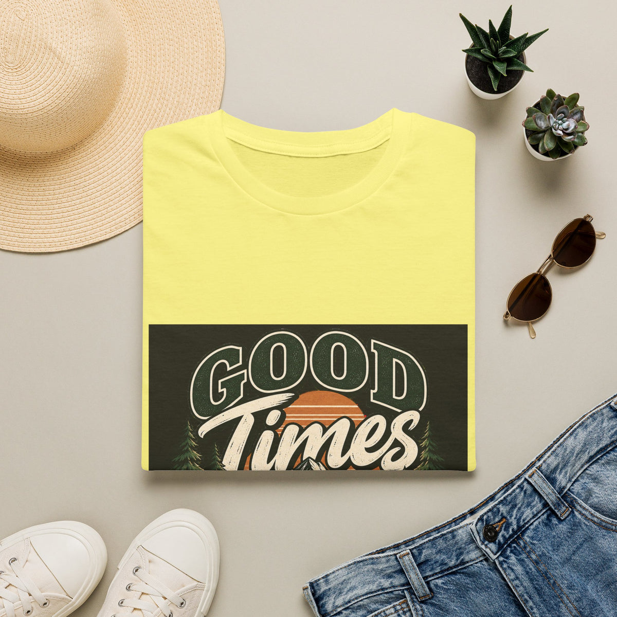 Good Times Questionable Decisions - Classic Tee