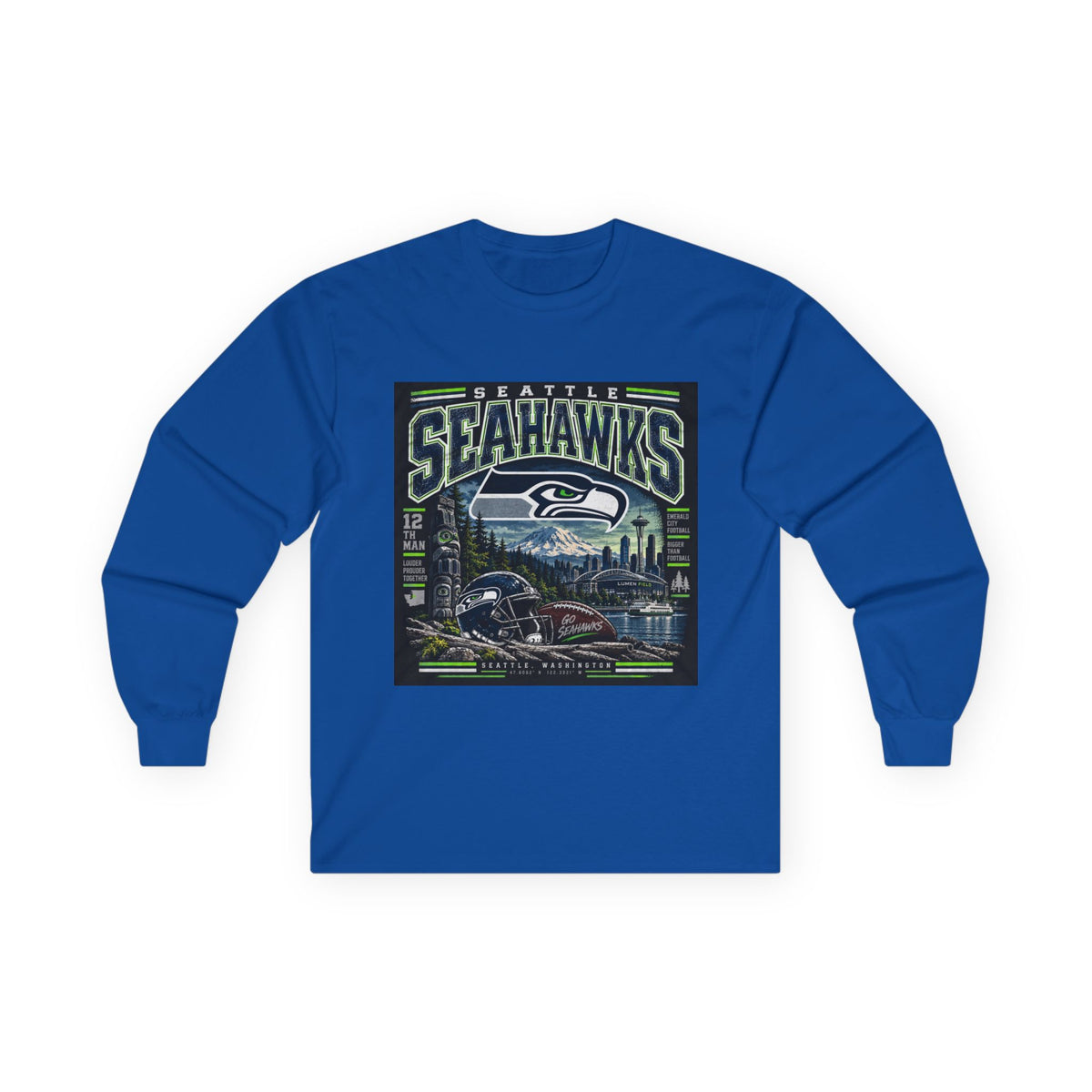 Seattle Seahawks Pride - Unisex Ultra Cotton Long Sleeve Tee