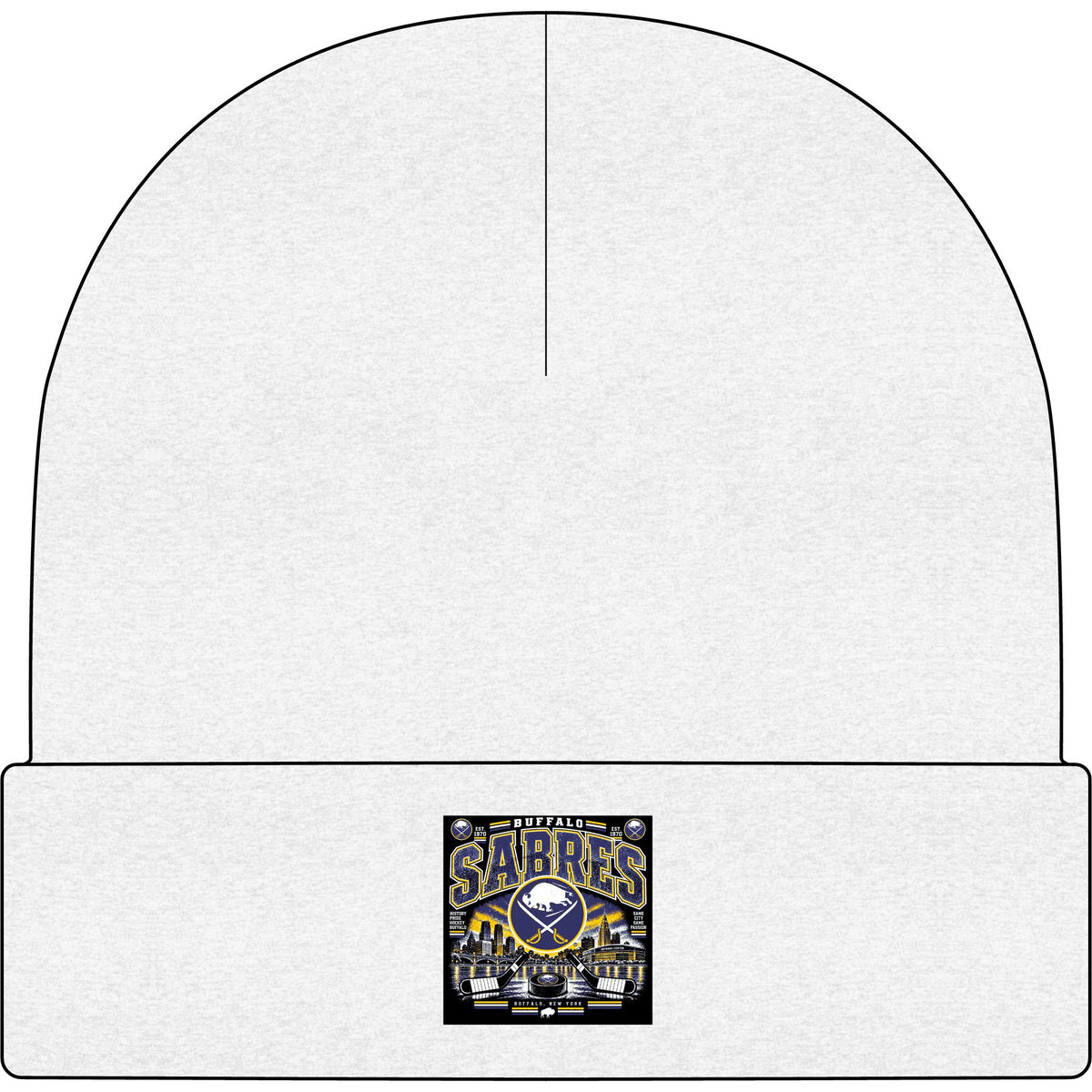 Buffalo Sabres Heritage Shield - AS Colour 1107 Cuff Beanie