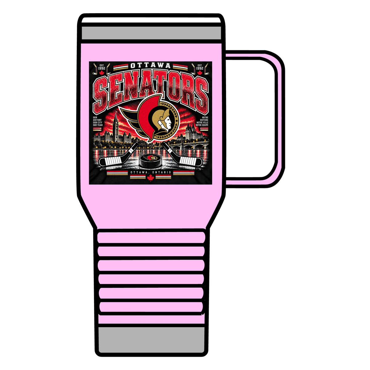 Ottawa Senators Est 1992 - 20oz Insulated Mug