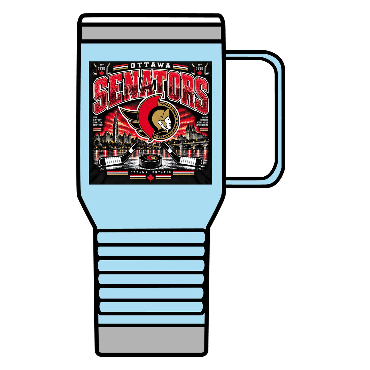 Ottawa Senators Est 1992 - 20oz Insulated Mug