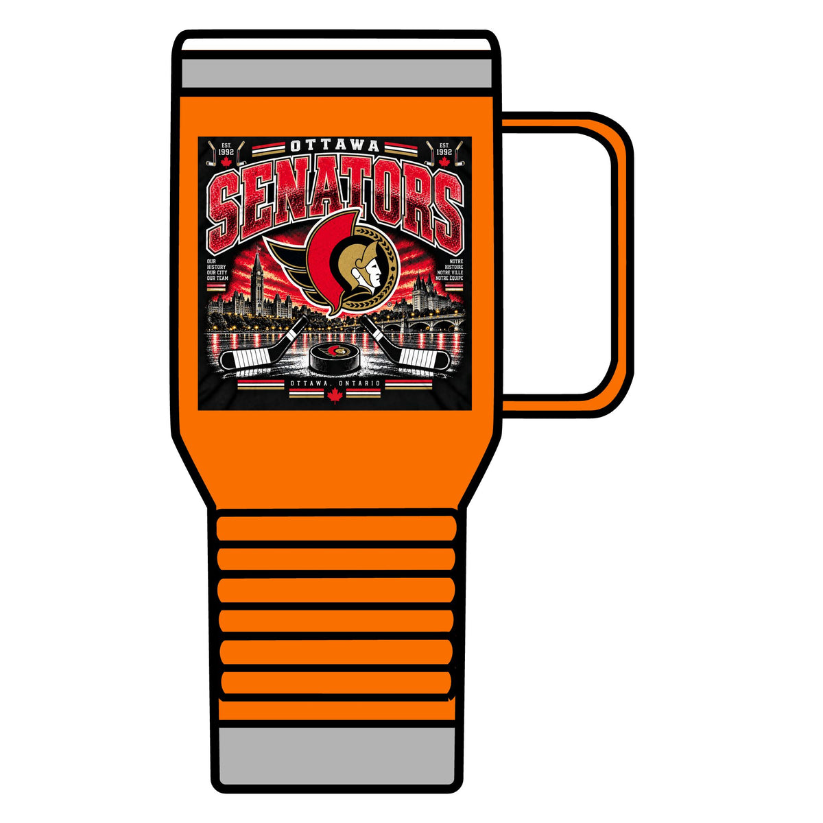 Ottawa Senators Est 1992 - 20oz Insulated Mug
