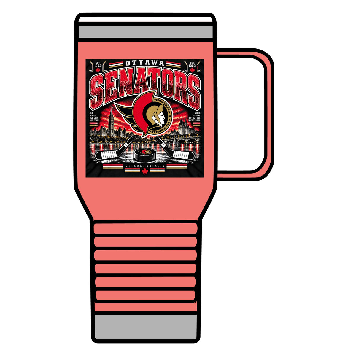 Ottawa Senators Est 1992 - 20oz Insulated Mug