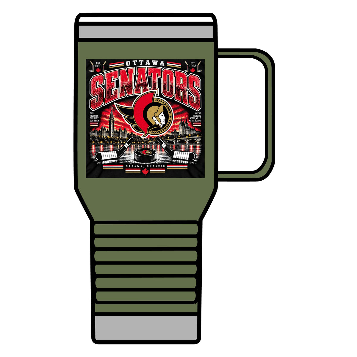 Ottawa Senators Est 1992 - 20oz Insulated Mug
