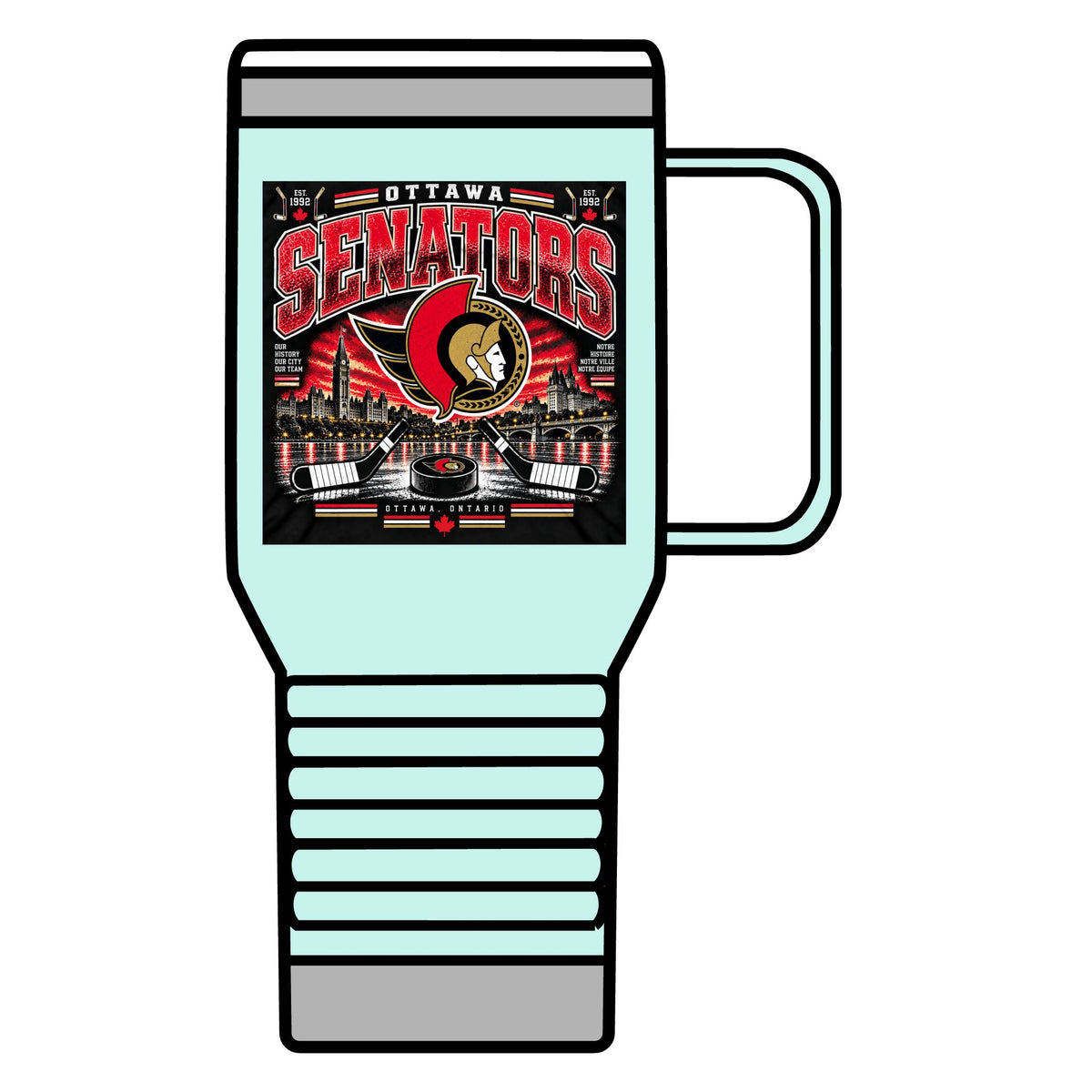 Ottawa Senators Est 1992 - 20oz Insulated Mug