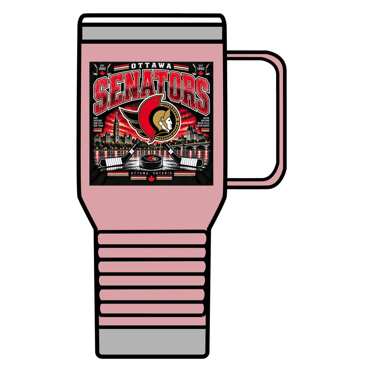 Ottawa Senators Est 1992 - 20oz Insulated Mug