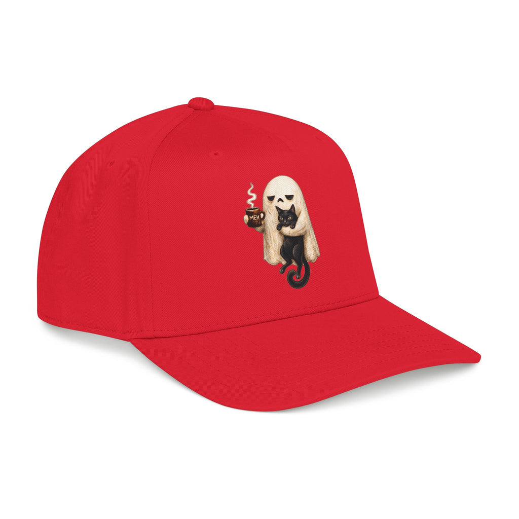 Meh Ghost and Black Cat - OTTO Baseball Hat