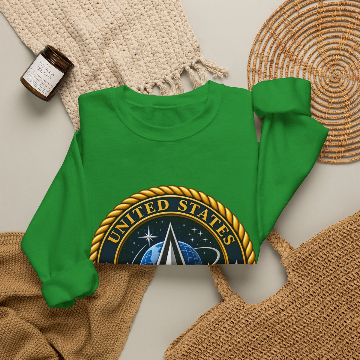 U.S. Space Force Emblem - Crewneck Sweatshirt