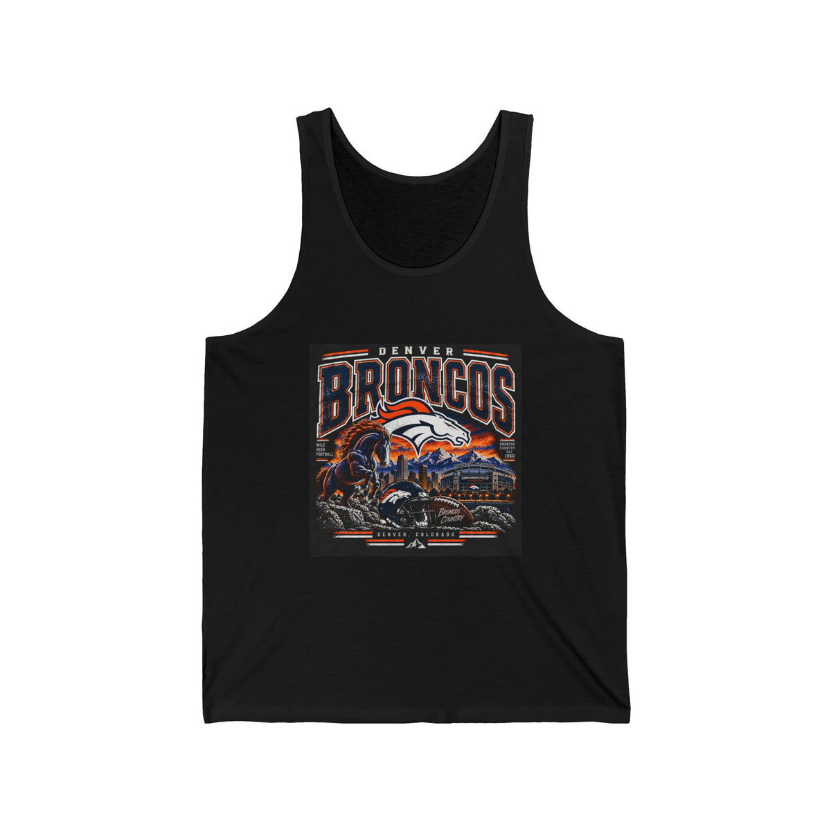 Denver Broncos Mile High Pride - Athletic Tank