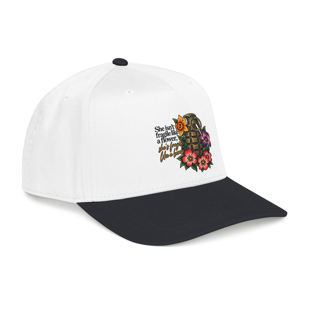 Fragile Like a Bomb - Floral Grenade - OTTO Baseball Hat