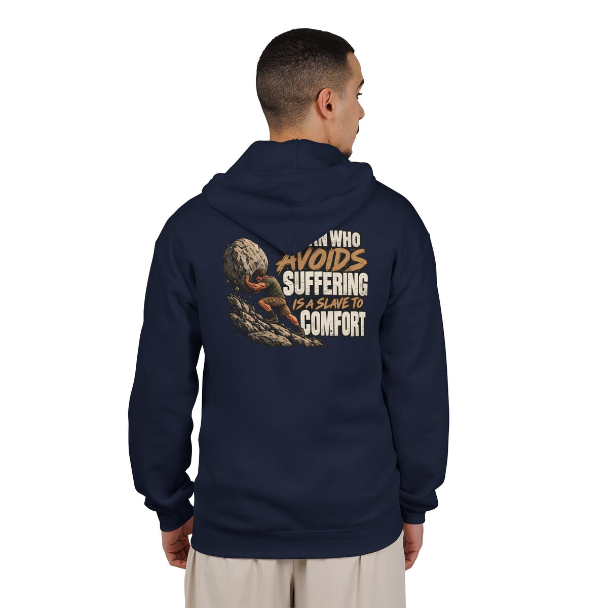 A Man Who Avoids Suffering - Full-Zip Hooded Sweatshirt