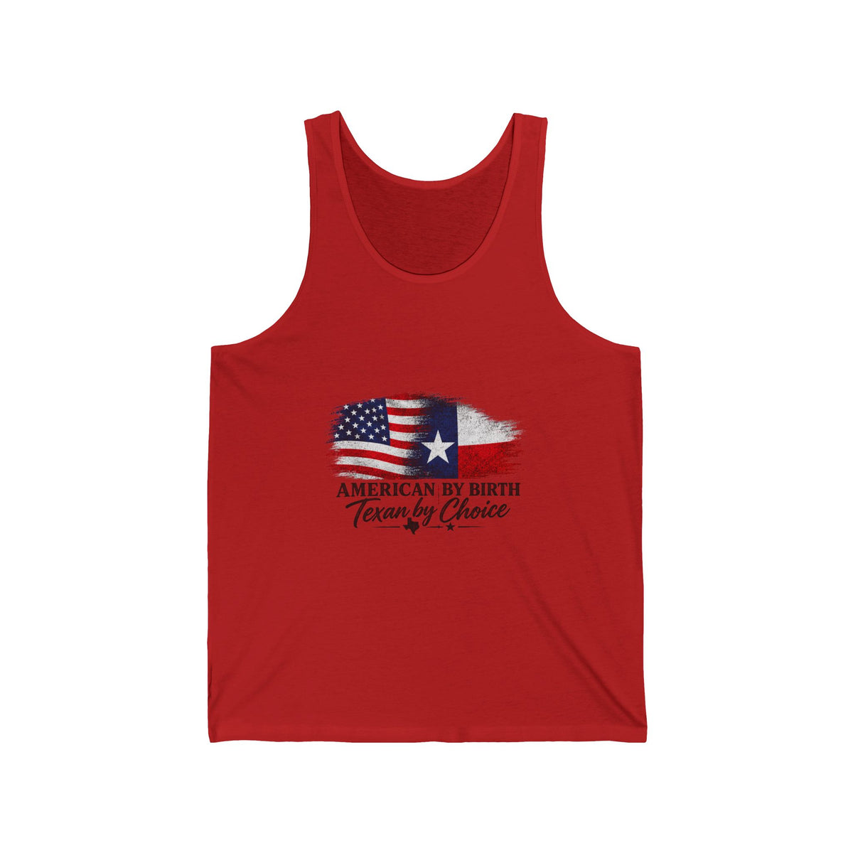 American by Birth, Texan by Choice - Athletic Tank