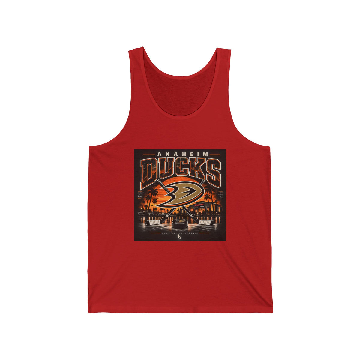 Anaheim Ducks Hockey Nights - Athletic Tank