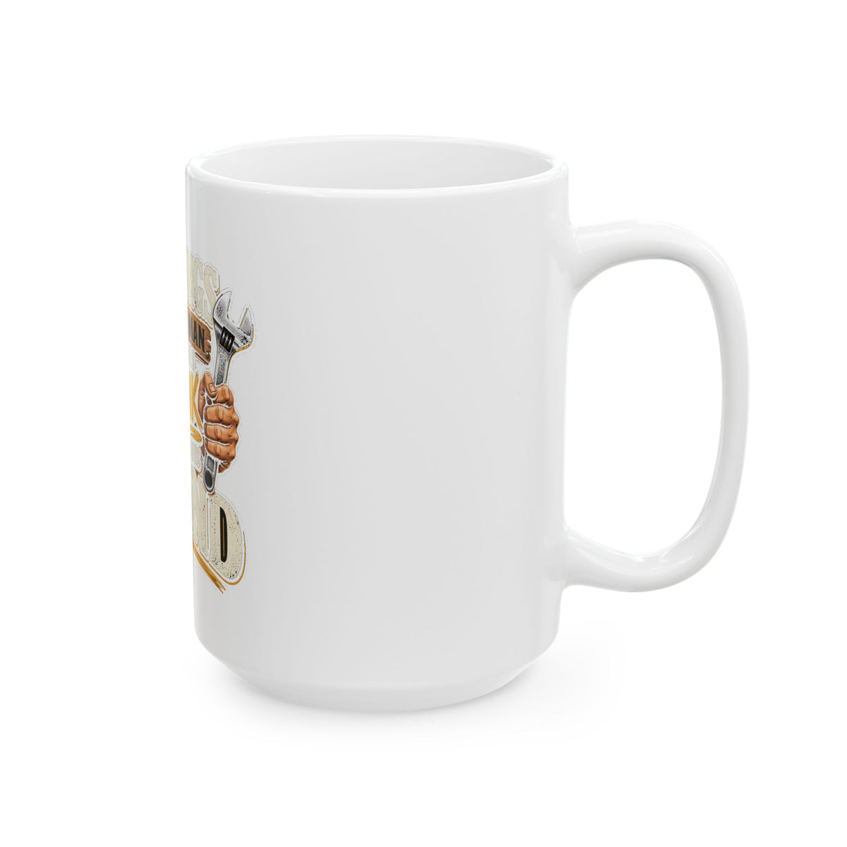 Best Things Happen in a Man's Hand - Ceramic Mug 11oz and 15oz