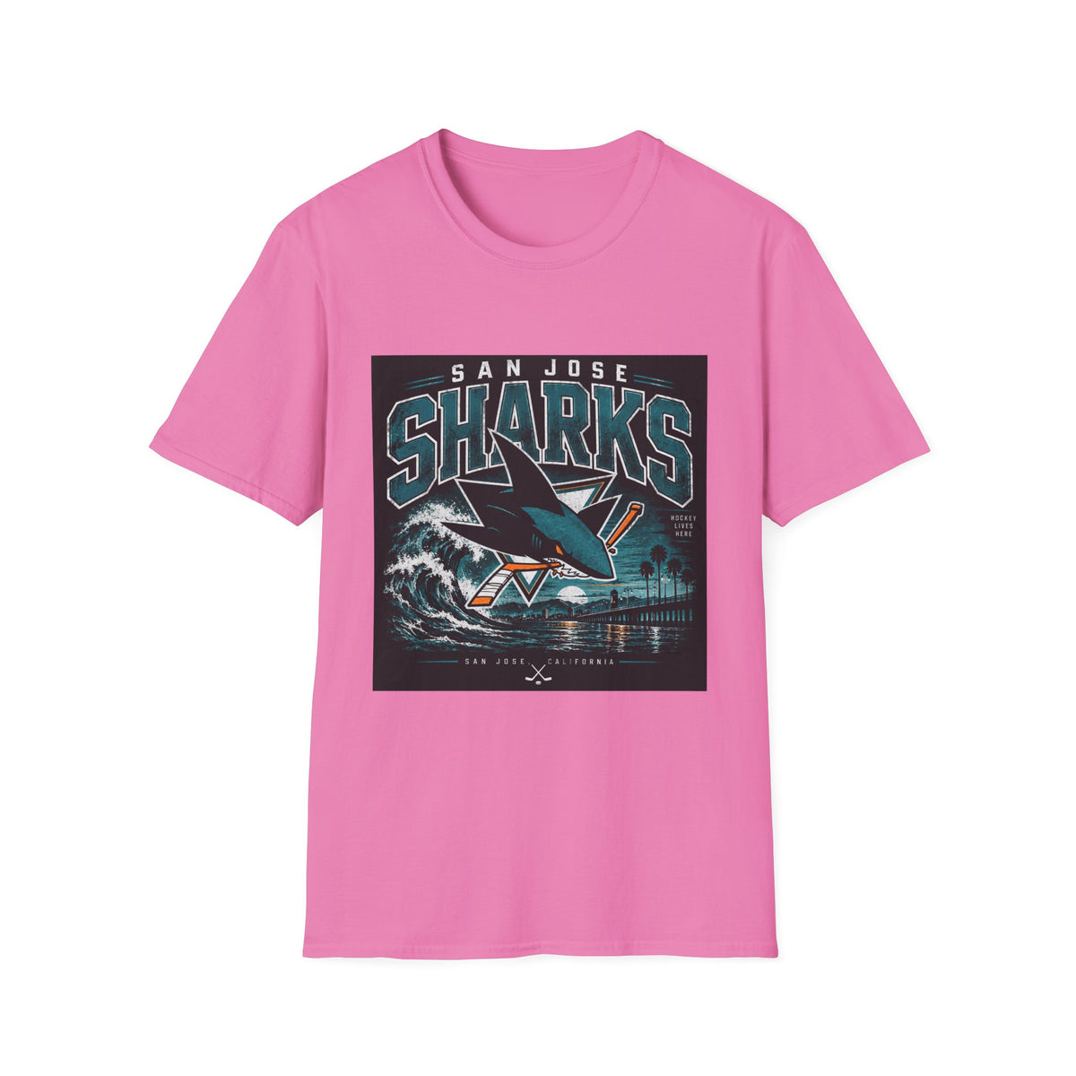 Sharks Wave Hockey Tee - Classic Tee