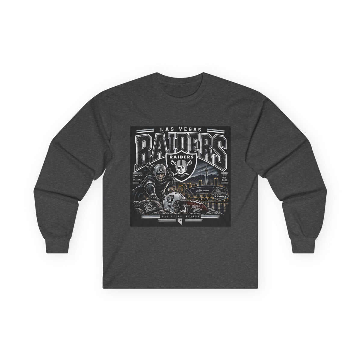 Las Vegas Raiders Nation - Unisex Ultra Cotton Long Sleeve Tee