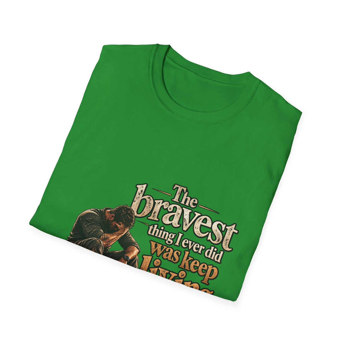 The Bravest Thing I Ever Did Was Keep Living - Classic Tee