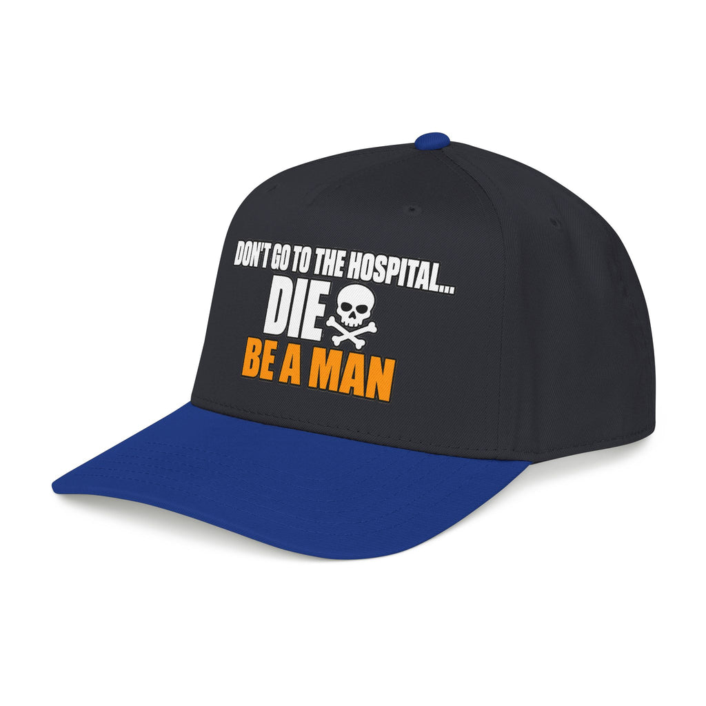 Dont Go to the Hospital - White Outlined - OTTO Baseball Hat