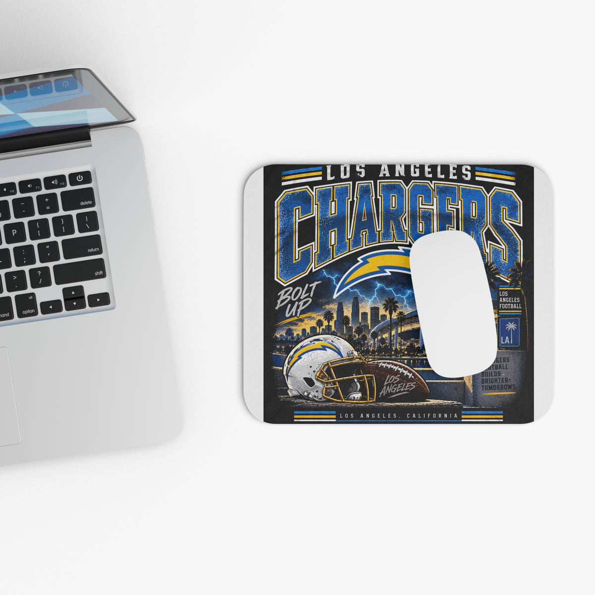 Los Angeles Chargers Bolt Up - Mouse Pad